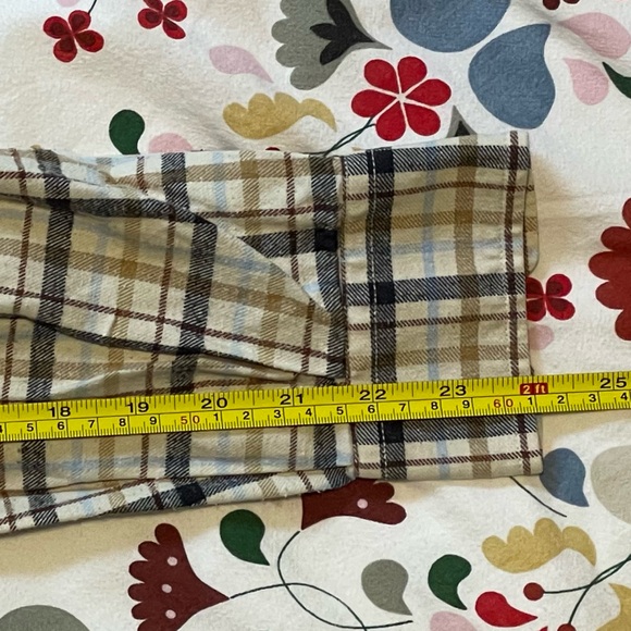 European Project Checkered Cotton Long-Sleeve Shirt, Size L - Picture 2 of 6